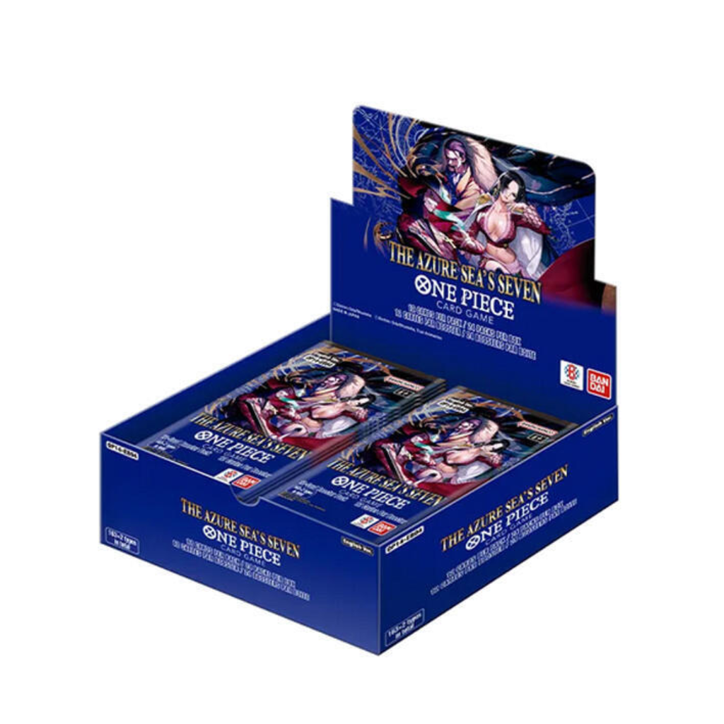 English One Piece OP14 The Azure Sea's Seven Booster Packs (Opened LIVE)