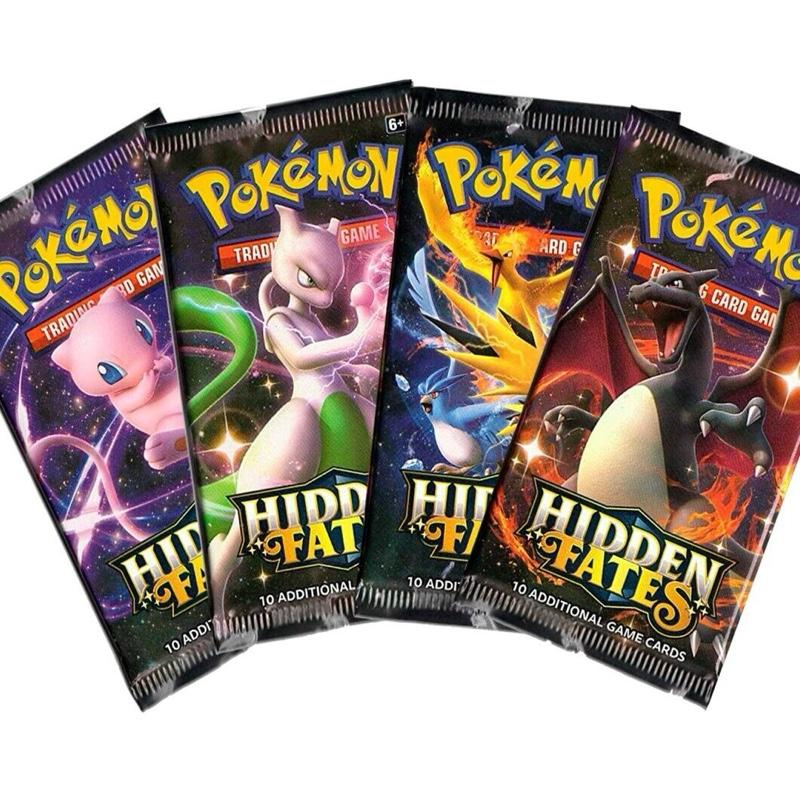 Hidden Fates Booster Packs (Opened LIVE)