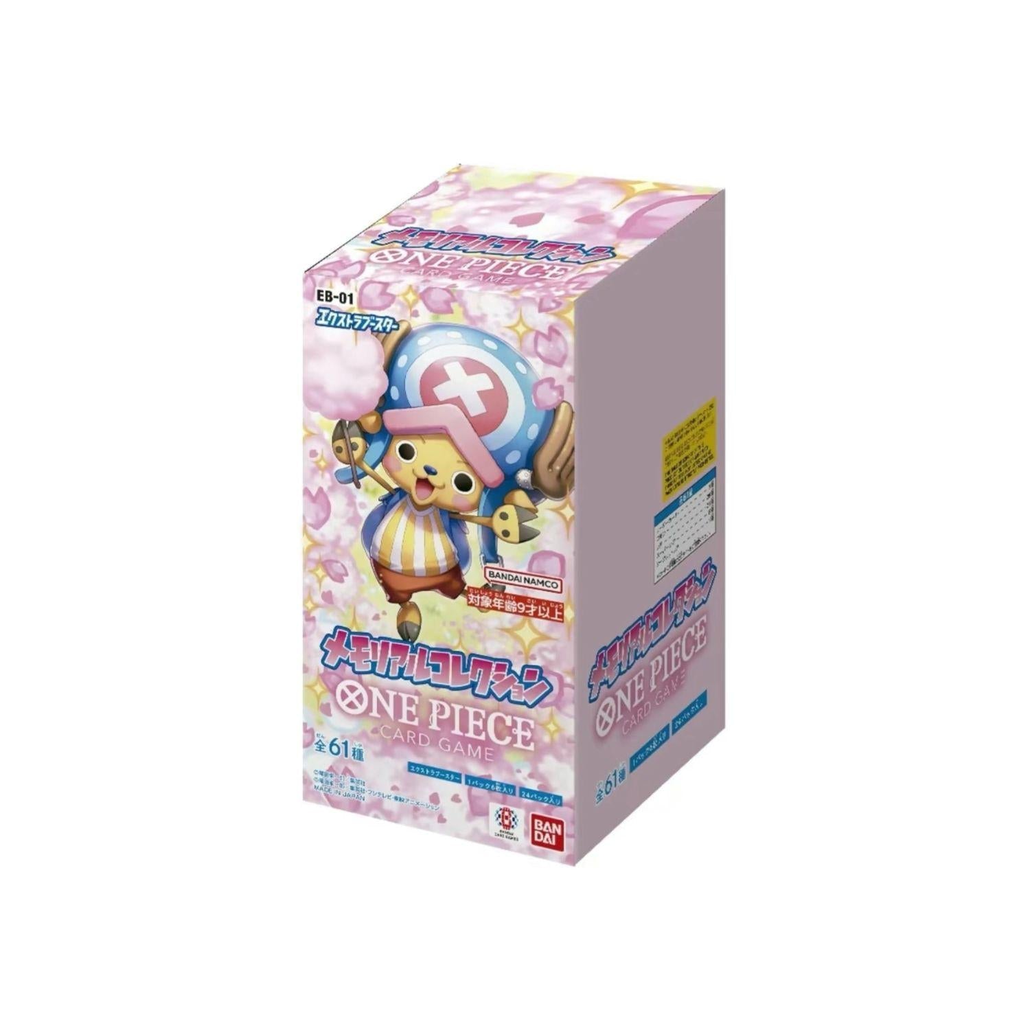 One Piece EB-01 Booster Box (Opened LIVE)